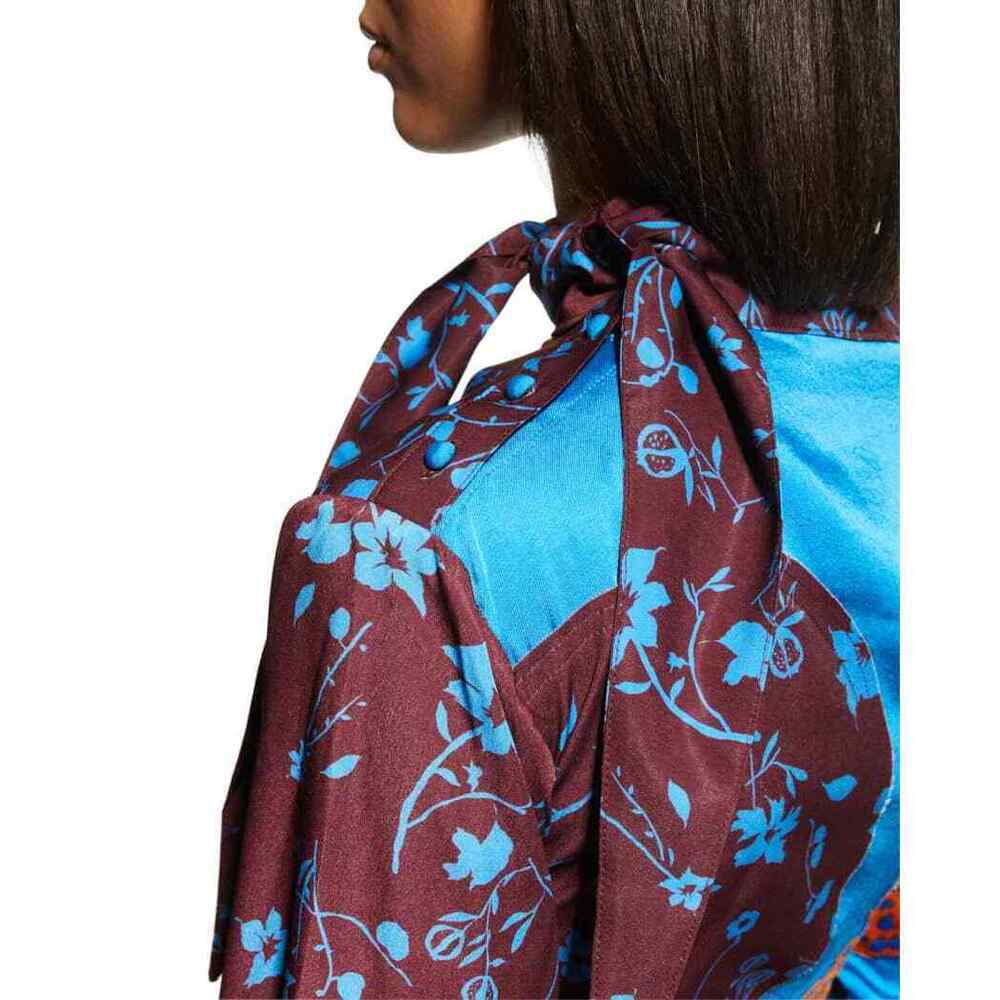 Andersson Bell Ophelia Flower Leopard-Print Dress SIZE M $655 - Picture 6 of 15